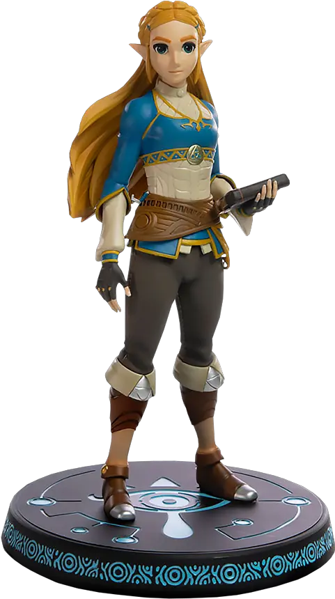  The Legend Of Zelda Breath Wild Pvc Statue Zelda Breath Of The Wild Statue Png Zelda Png