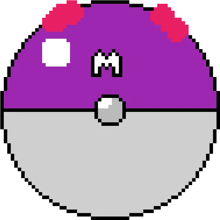  Pixilart Master Ball By Soulartist270 Portable Network Graphics Png Master Ball Png