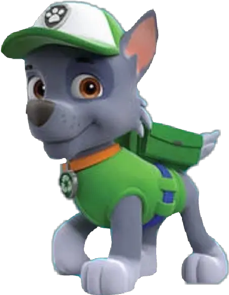  Rocky Paw Patrol Png Paw Patrol Dogs Green Full Size Png Paw Patrol Png