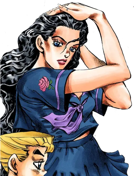  Yukako Yamagishi Jojou0027s Bizarre Encyclopedia Jojo Wiki Rose High Priestess Png Giorno Giovanna Icon