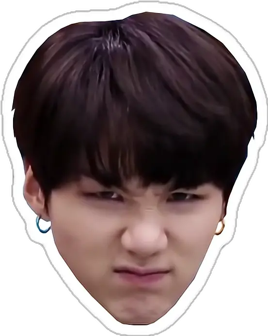  Bts Face Png Picture 471411 Suga Derp Face Png Yoongi Png