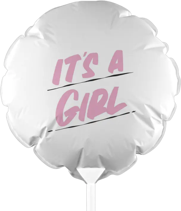  Itu0027s A Girl Balloon Baron Von Fancy Balloon Png Its A Girl Png