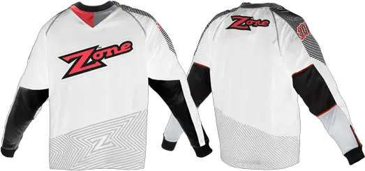 Zone Icon Goalie Jersey White Full Sleeve Png Zone Icon