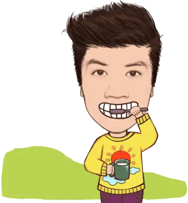  Morning Brushing Teeth Sticker Morning Brushing Teeth No Cartoon Gif Transparent Png Brush Teeth Icon