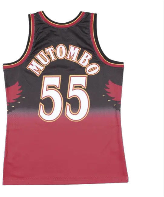  Atlanta Hawks Dikembe Mutomba 1996 Vest Png Atlanta Hawks Png