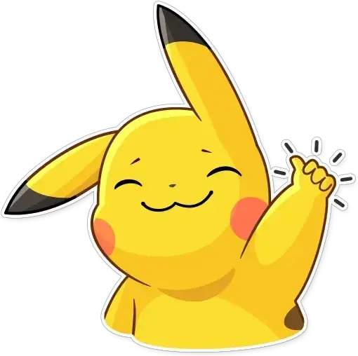  Pikachu Whatsapp Stickers Stickers Cloud Stickers De Pikachu Para Whatsapp Png Detective Pikachu Icon