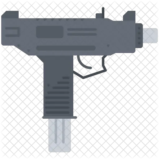  Available In Svg Png Eps Ai Icon Fonts Firearm Uzi Png