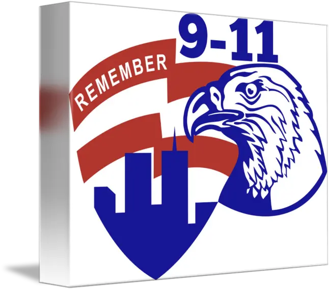  Eagle Head World Trade Center American Flag By Aloysius Patrimonio 9 11 Words Png Eagle Head Logo