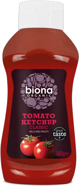  Biona Biona Organic Ketchup Png Ketchup Transparent