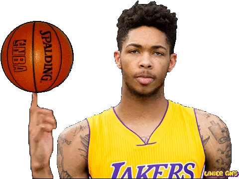  Brandon Ingram Lakersgifs Animated Laker Gifs Memes Basketball Player Gif Png Lakers Png