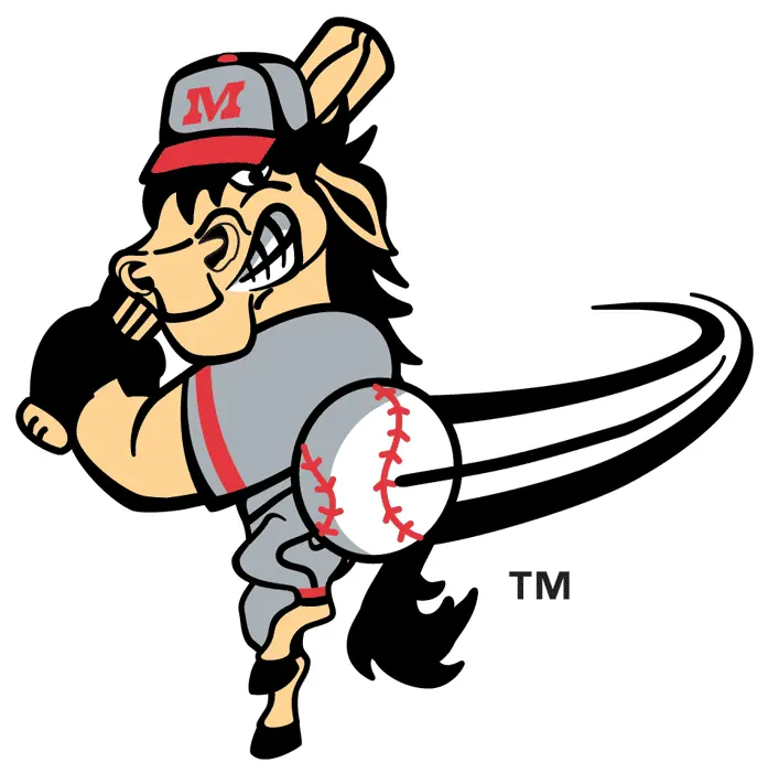  Horse Baseball Logo Billings Mustangs Baseball Logo Png Mustang Logo Clipart