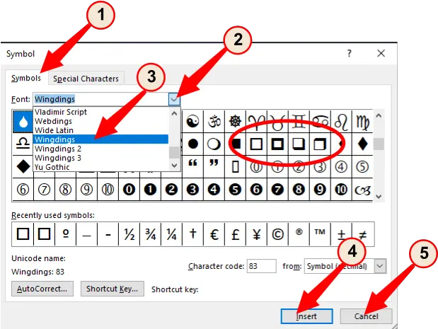  How To Insert A Checkbox In Word Officebeginner Png Tick Icon Word