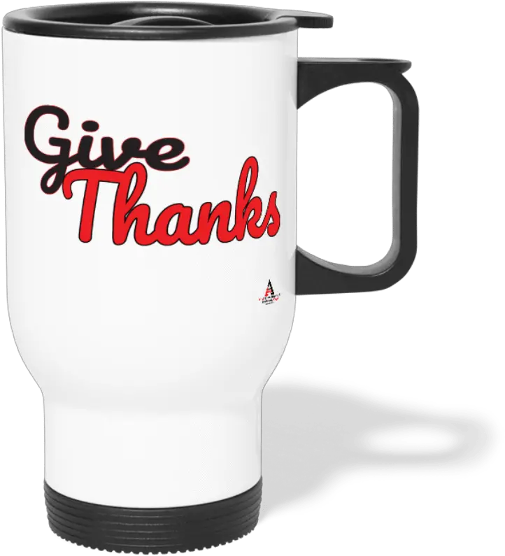  Give Thanks Travel Mug Mug Png Give Thanks Png