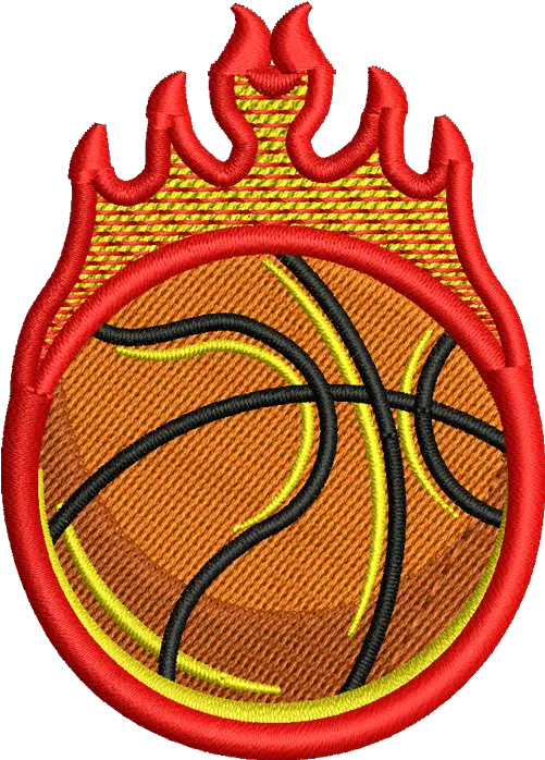  Basketball Flame Iron For Basketball Png Flaming Basketball Png