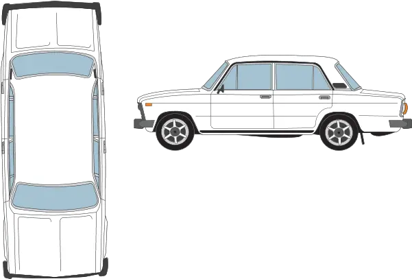  Lada Vaz Blueprint Scale 1 Classic Car Png Lada Logo
