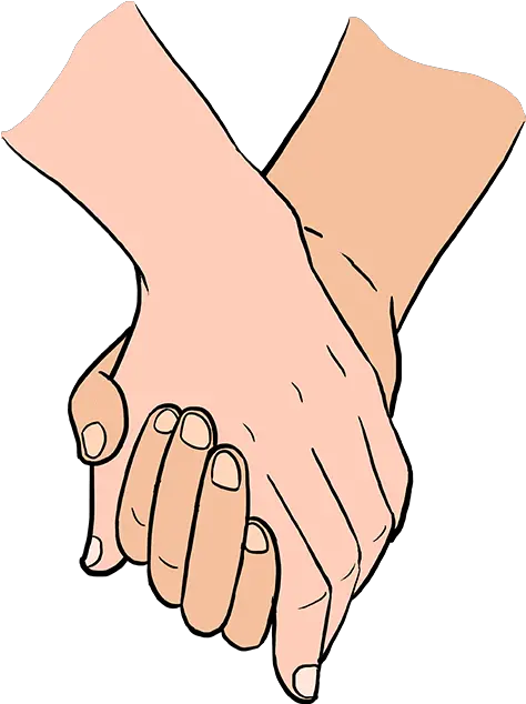  Draw Holding Hands Hold Hand Clip Art Png Hands Holding Png