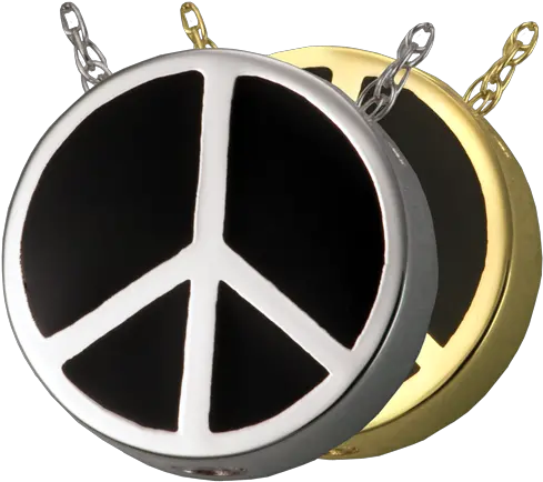  Peace Sign Urn Pendant Peace Symbols Png Peace Sign Logo