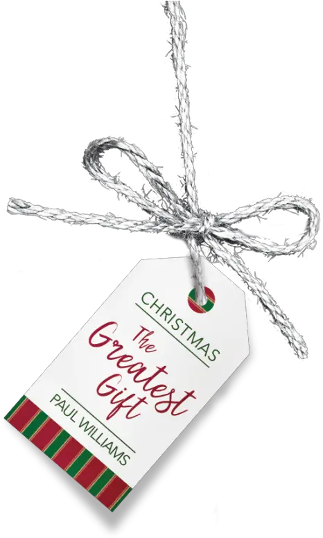  Home Christmas The Greatest Gift Short Message On The Present Png Gift Tag Png