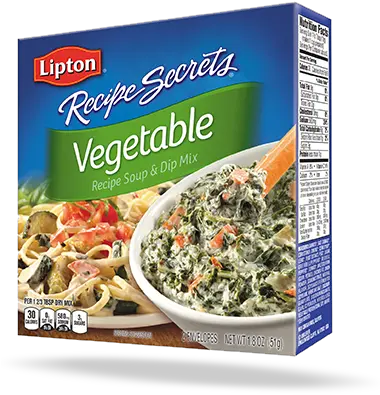  Download Vegetable Recipe Soup U0026 Dip Mix Lipton Vegetable Lipton Veggie Soup Mix Png Dip Png