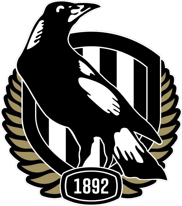  Collingwood Logo Collingwood Football Club Logo Png Bird Logo