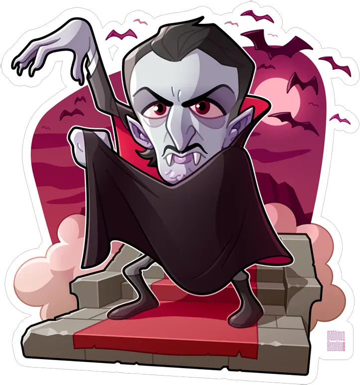  Classic Horror Monsters Cartoon Png Vampire Png