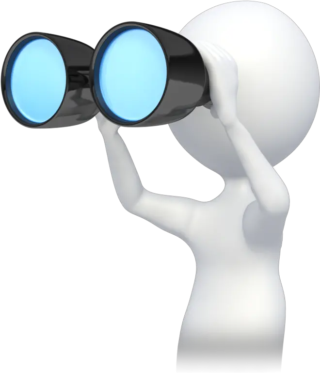  Vector Binoculars Designer Transparent Looking Through Binoculars Clipart Png Binoculars Png