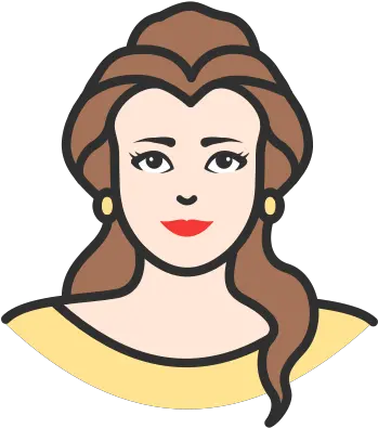  Beast Belle Disney Princess Belle Beauty And The Beast Icon Png Beauty And The Beast Png