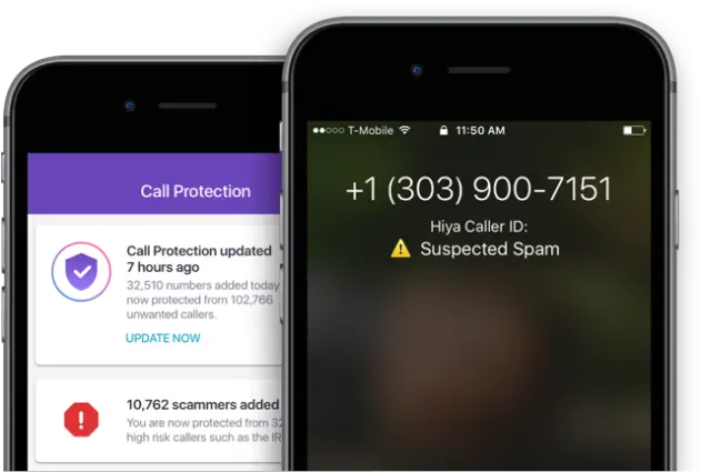  Spam Blocker And Fraud Protection App Hiya Launches For Hiya App Png Iphone Call Png