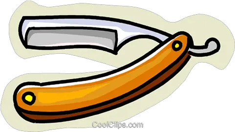  Straight Razor Royalty Free Vector Clip Art Illustration Clip Art Png Straight Razor Png