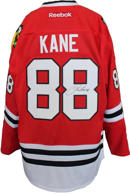  Patrick Kane Signed Jersey Patrick Kane Jersey Png Kane Png