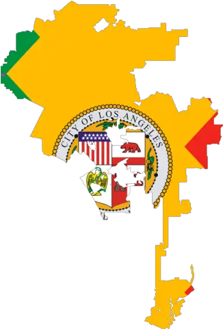  Flag Map Of Los Angeles California Los Angeles Flag Map Png California Flag Png