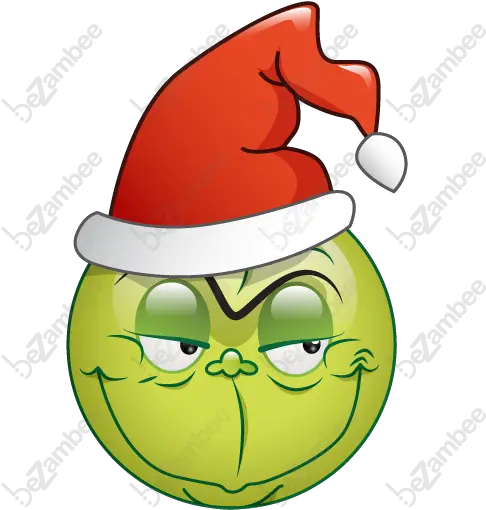  53 Christmas The Grin Grinch Clip Art Clipartlook Christmas Smiley Face Clipart Png Grinch Png