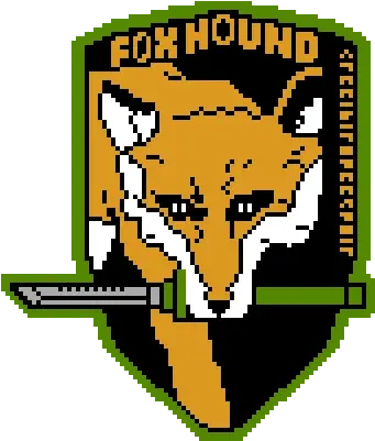  Pixel Art Foxhound Logo 100x100 By Lemoncat Foxhound Logo Pixel Art Png Pixel Logo