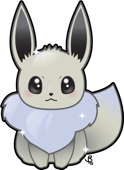  Shinytheshinyeevee Shiny Eevee No Background Png Eevee Transparent