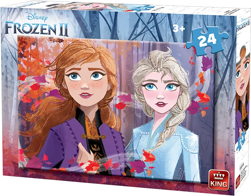  Disney 24pcs Frozen Ii Ab King International Puzzle King 55815 Png Frozen 2 Png