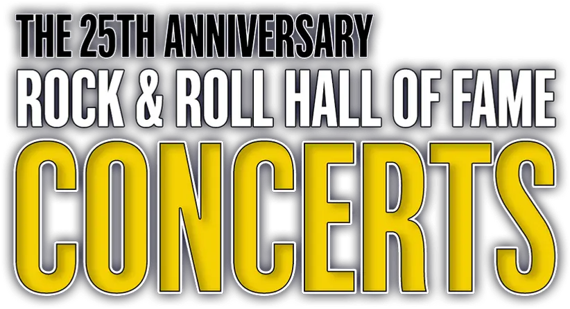  Rock U0026 Roll Hall Of Fame 25th Anniversary Concerts Png And Logo