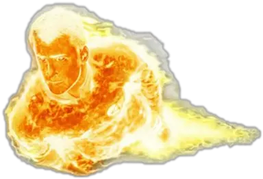  Human Torch Transparent Background Human Torch Fantastic Four Png Torch Transparent Background