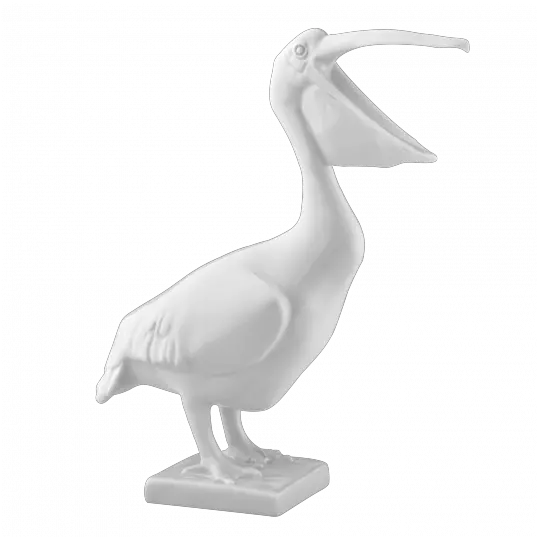  Single Figurine White Pelican Png Pelican Png