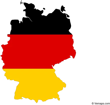  Map Vector Free Vector Germany Map Outline Png Germany Flag Png