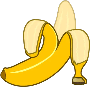  Clipart Resolution 540540 Cartoon Banana Peel Png Full Pisang Animasi Png Banana Clipart Png