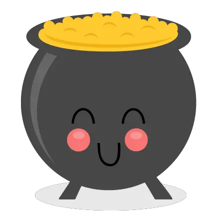  Download Pot Of Gold Vector Clip Cute Cartoon Pot Of Gold Png Pot Of Gold Png