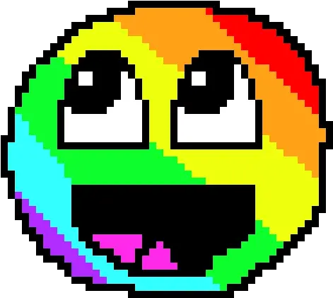  Download Rainbow Epic Face Gretna Green Png Image With No Beach Ball Pixel Png Epic Face Transparent