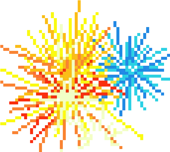  Fireworks Pixel Art Maker Archaeological Museum Suamox Png Firework Png