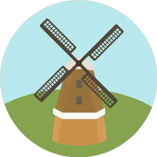  Windmill Ranch Vector Svg Icon Windmill Icon Amsterdam Png Dutch Windmill Icon