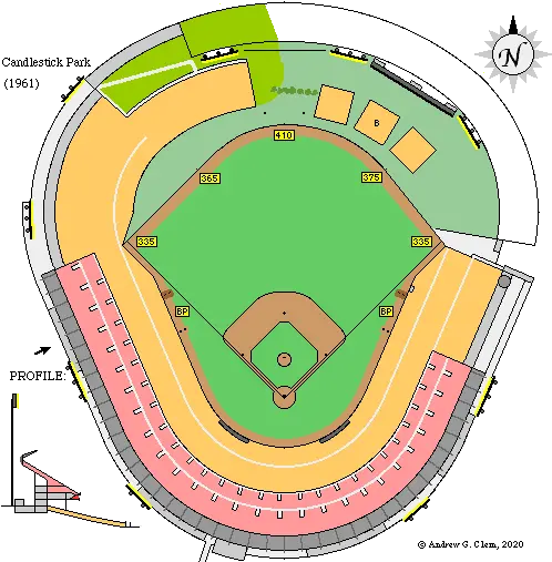  Clems Baseball Candlestick Park Candlestick Park Baseball Png Yankees Icon Parking