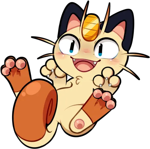  Meowth Thats Right Art Full Size Png Download Seekpng Cartoon Meowth Png