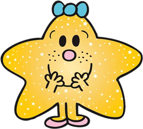  Little Miss Sparkle Transparent Png Stickpng Mr Men Little Miss Sparkle Sparkles Png Transparent