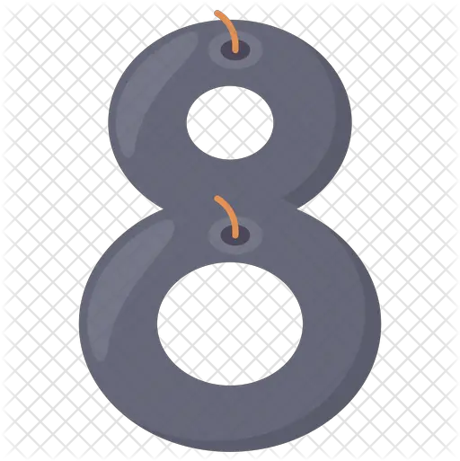  Number 8 Icon Circle Png Number 8 Png