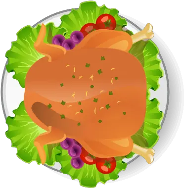  Roast Turkey Chicken Food Meat Free Icon Of Christmas Fitness Nutrition Png Meat Icon