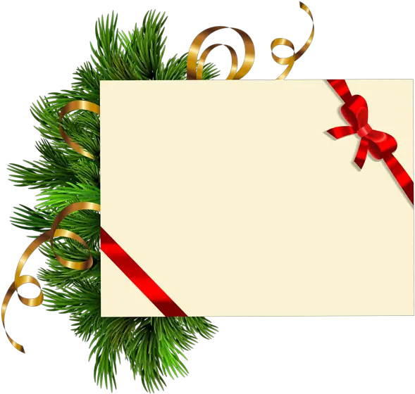  Christmas Gift Tag Transparent Library Christmas Gift Card Border Png Gift Tag Png